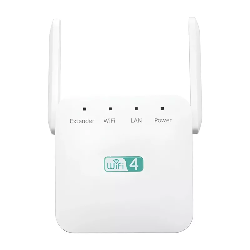 Ενισχυτής Σήματος WiFi Repeater Single Band 2.4GHz 300Mbps Μαύρος EDUP EP-2972