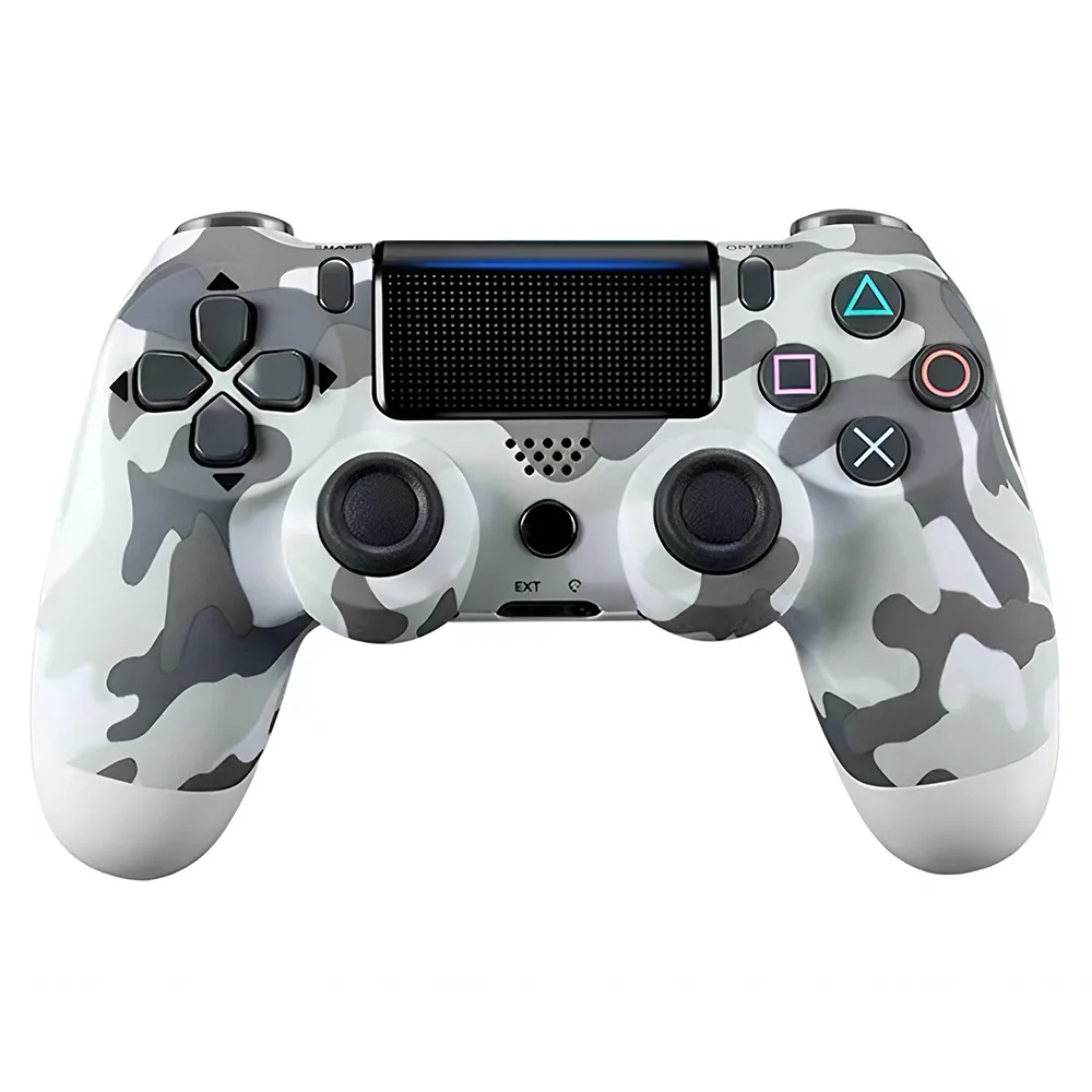 Ασύρματο Χειριστήριο Για PS4 Gamepad Doubleshock 4 Camouflage Grey Wireless Controller