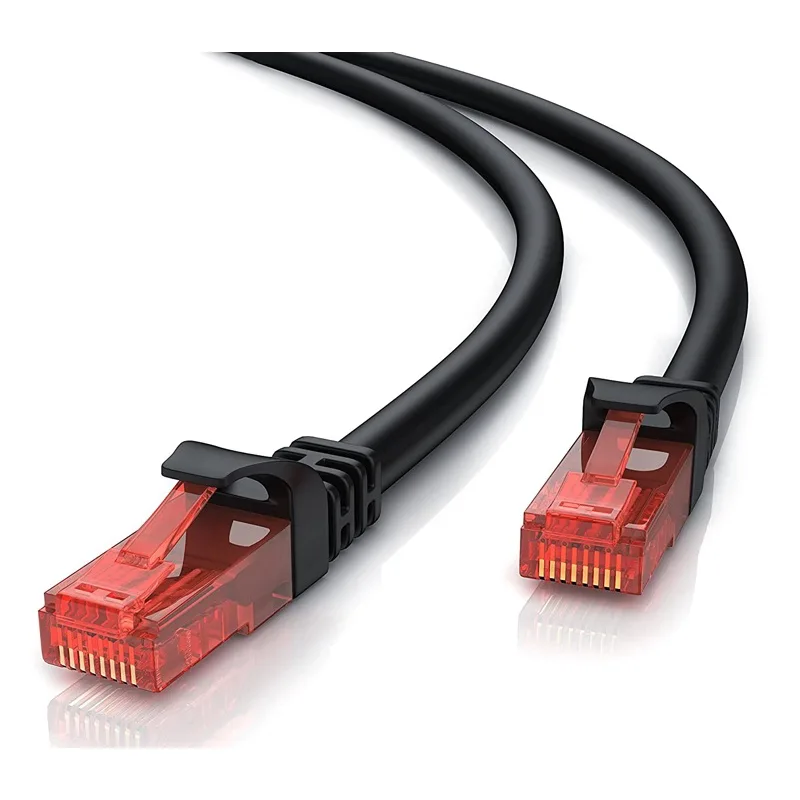 Καλώδιο Δικτύου Cat 6 U/UTP CCA 24AWG 50m Μαύρο Powertech CAB-N238