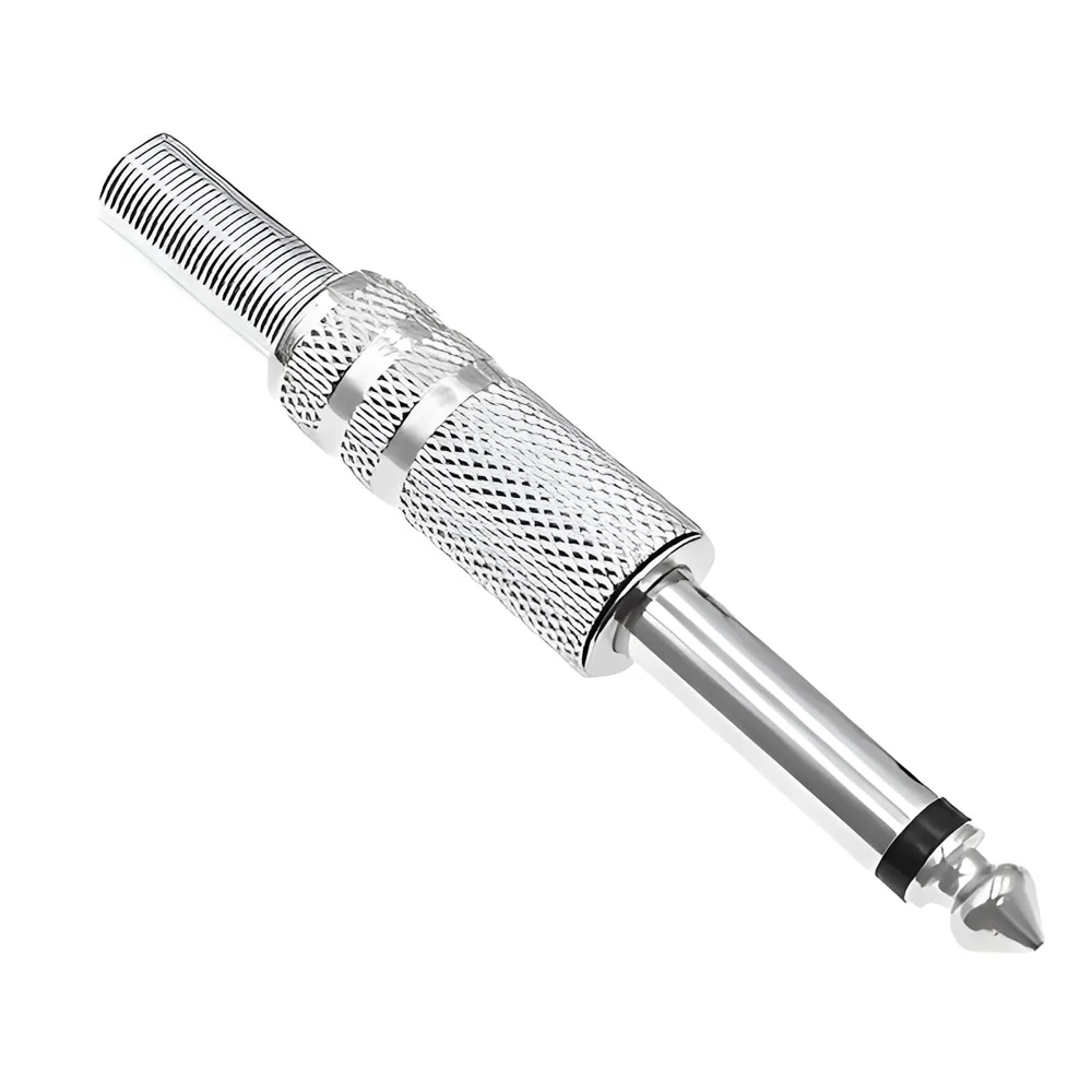 Φις 6.3mm Mono Αρσενικό Μεταλλικό Για Καλώδιο